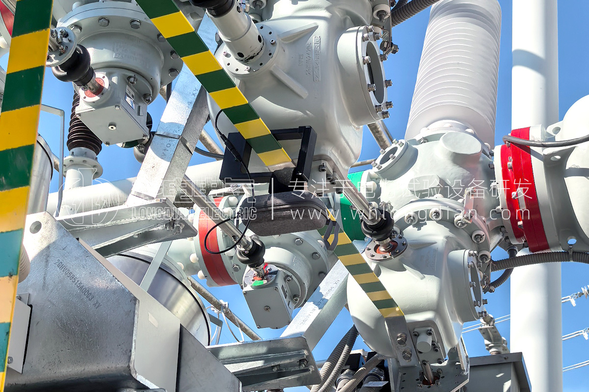 告別繁瑣收放線！武漢龍電電氣新一代無線雙端接地高壓開關(guān)綜合特性測試儀革新上市